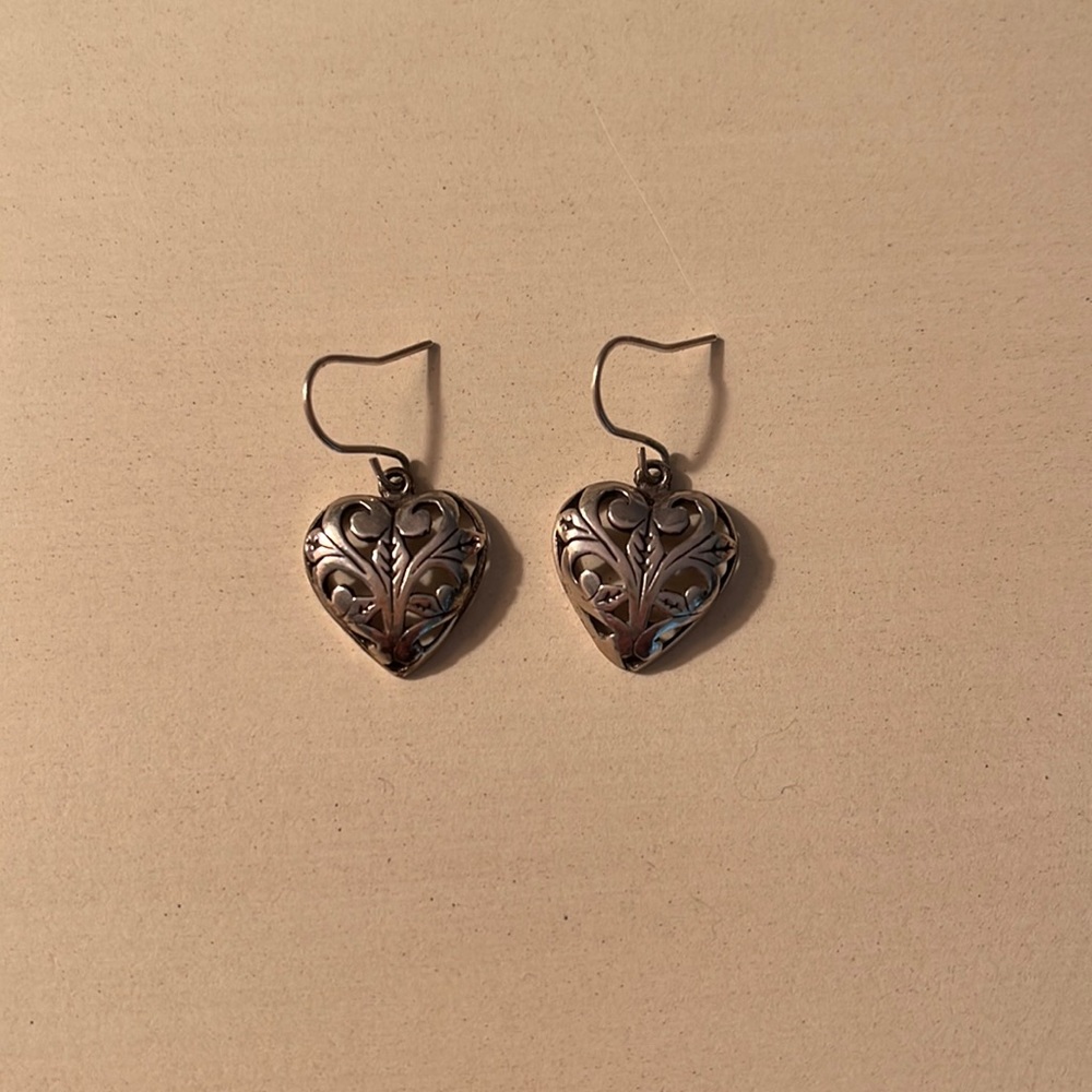 Heart earrings